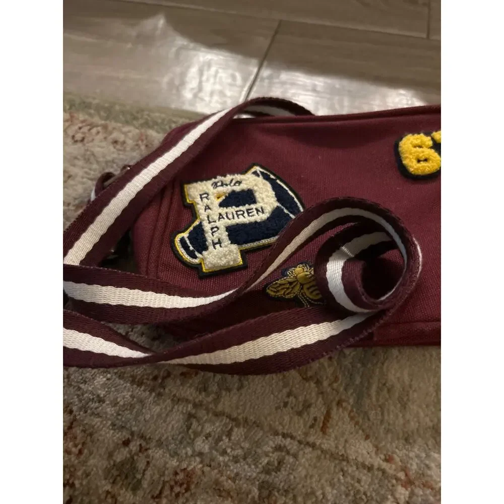 Ralph Lauren KIDS Unisex Canvas Crossbody Bag